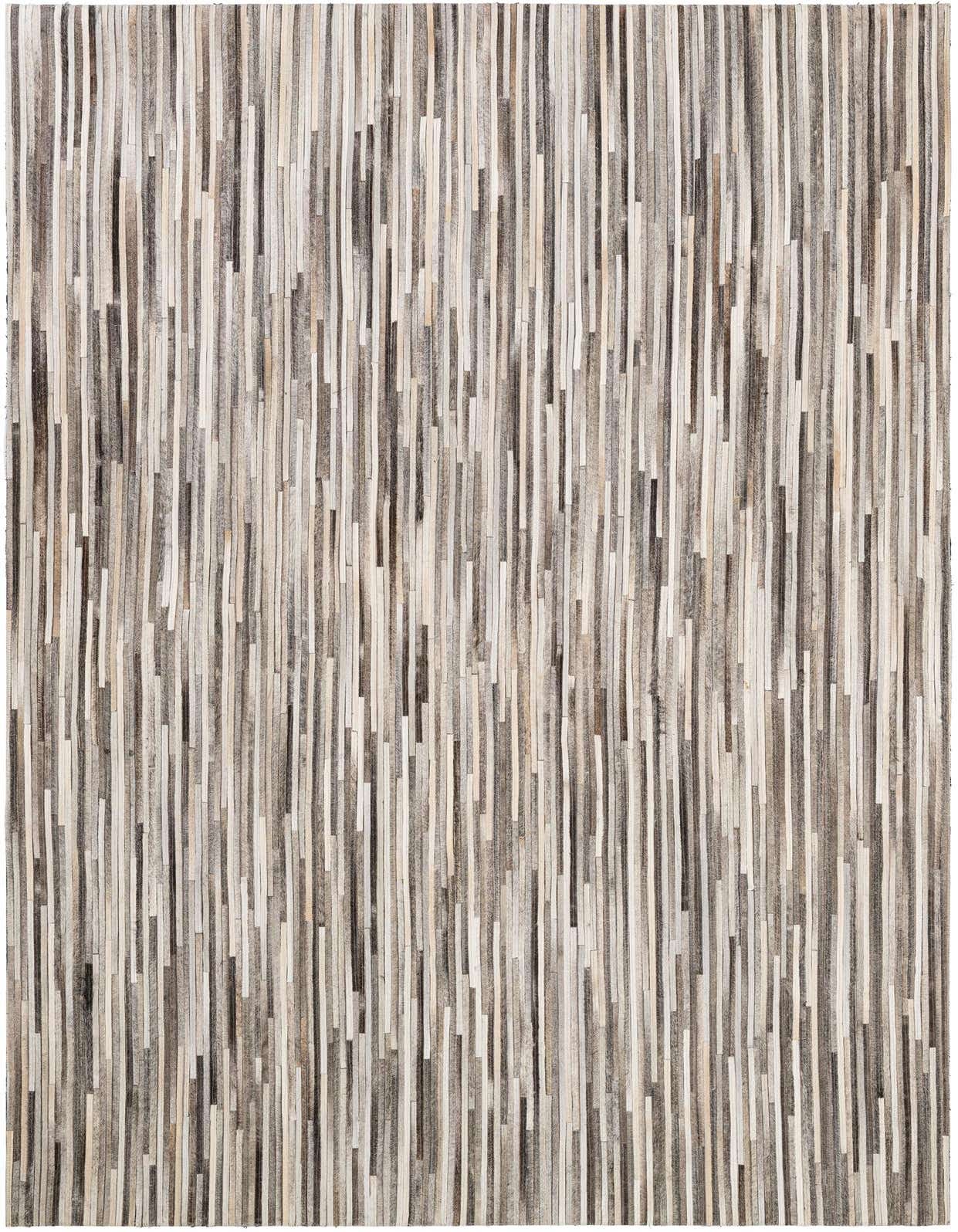 5' 1 x 8' 2 Cowhide - Patchwork Rug