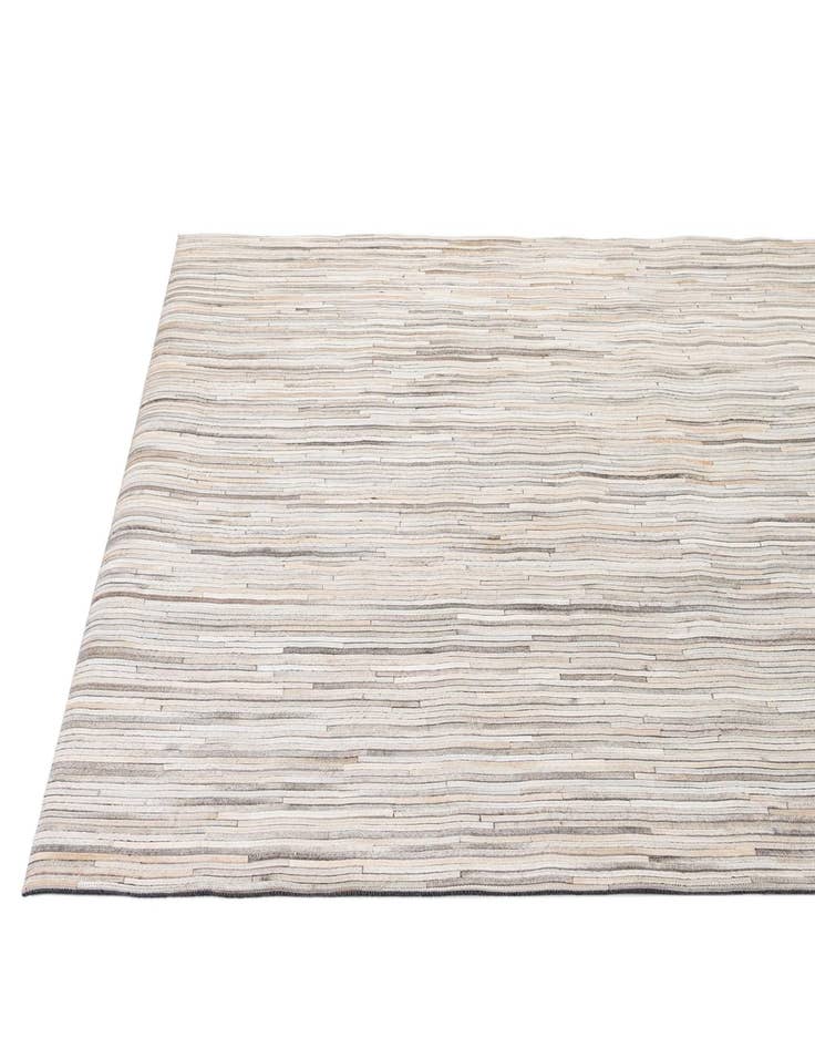 Detail image of 5' 2 x 8' Cowhide - Patchwork Rug