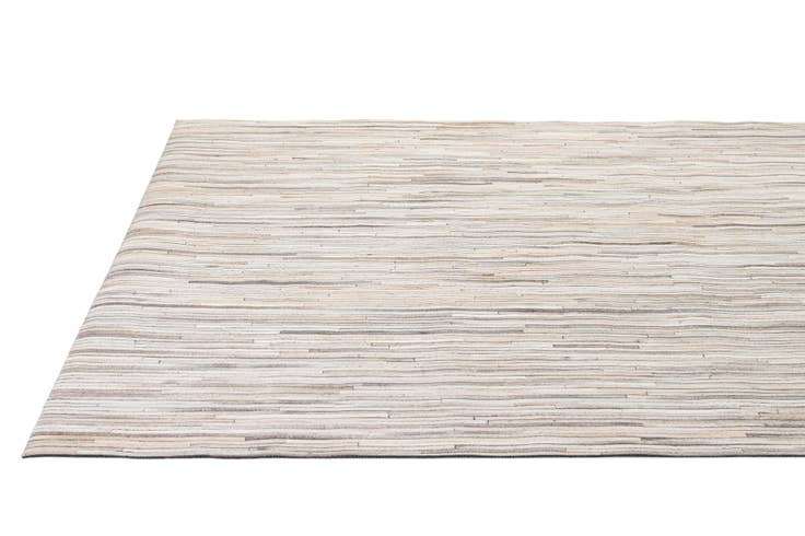 Detail image of 5' 2 x 8' Cowhide - Patchwork Rug