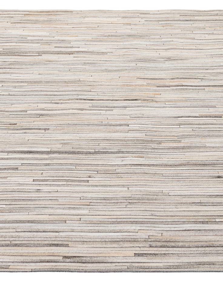 Detail image of 5' 2 x 8' Cowhide - Patchwork Rug