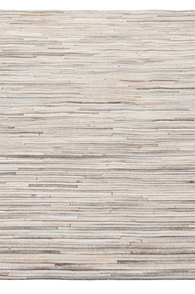 Detail image of 5' 2 x 8' Cowhide - Patchwork Rug