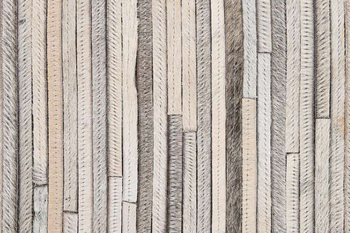5' 2 x 8' Cowhide - Patchwork Rug