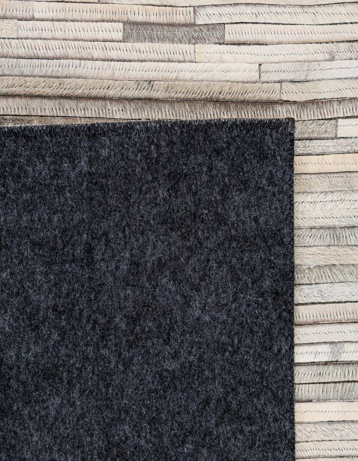 Detail image of 5' 2 x 8' Cowhide - Patchwork Rug