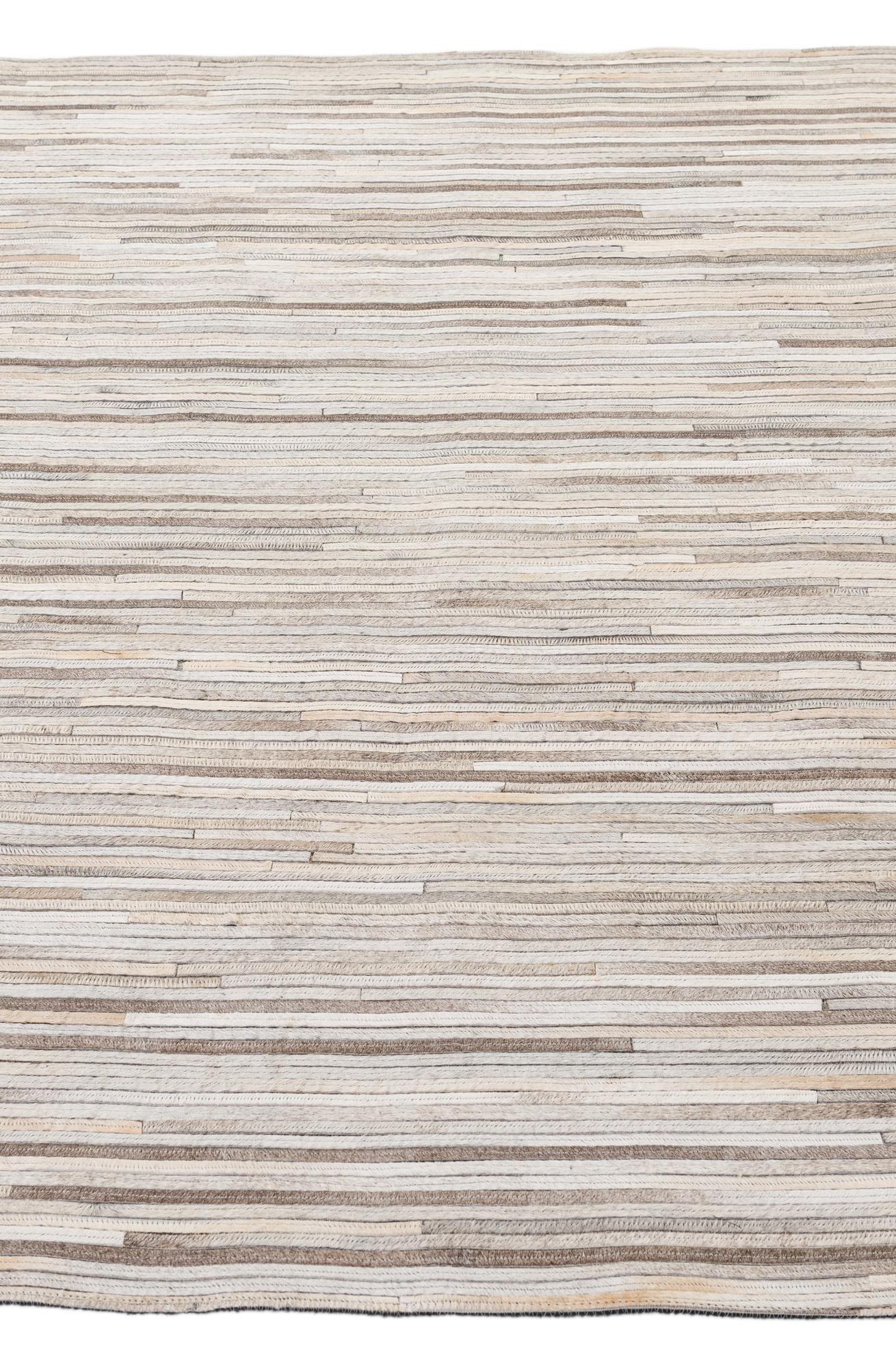 5' 1 x 8' Cowhide - Patchwork Rug