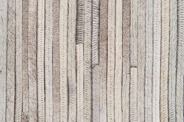 5' 1 x 8' Cowhide - Patchwork Rug
