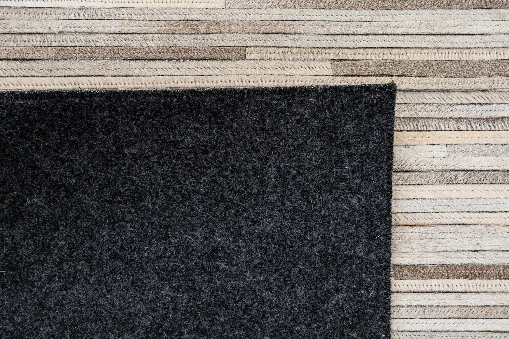 5' 1 x 8' Cowhide - Patchwork Rug