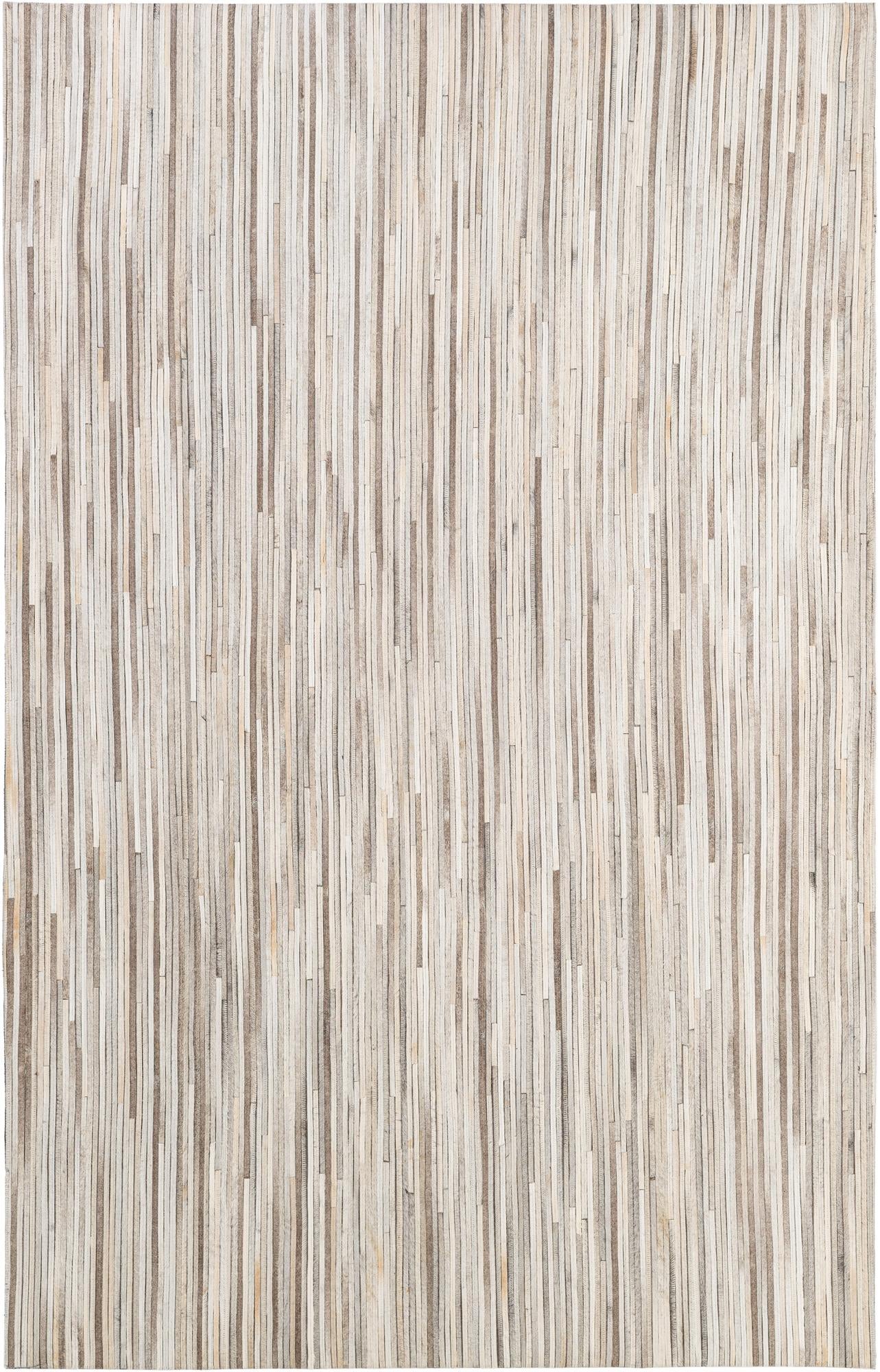 5' 1 x 8' Cowhide - Patchwork Rug