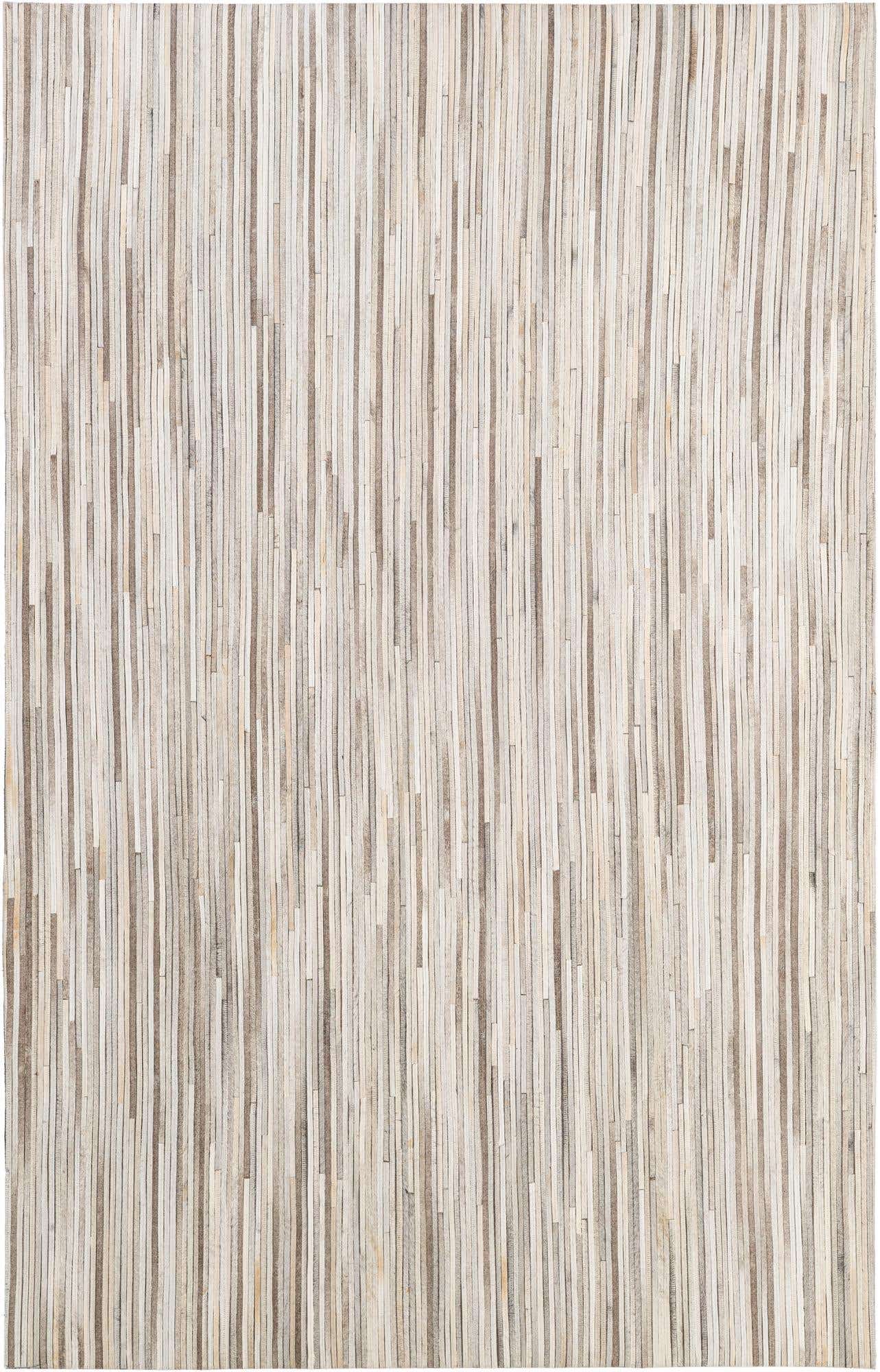5' 1 x 8' Cowhide - Patchwork Rug