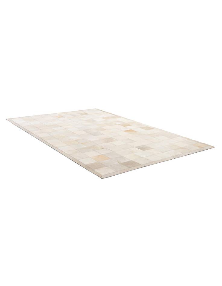 Detail image of 5' 2 x 7' 11 Cowhide - Patchwork Rug