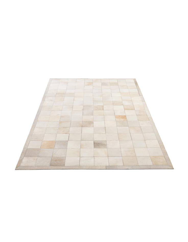 Detail image of 5' 2 x 7' 11 Cowhide - Patchwork Rug