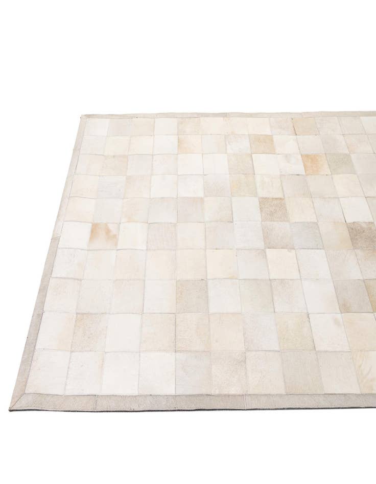 Detail image of 5' 2 x 7' 11 Cowhide - Patchwork Rug