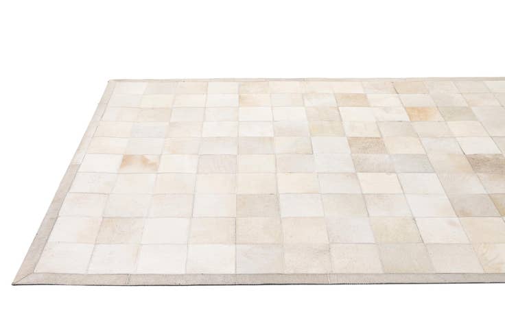 Detail image of 5' 2 x 7' 11 Cowhide - Patchwork Rug