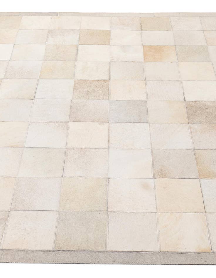 Detail image of 5' 2 x 7' 11 Cowhide - Patchwork Rug