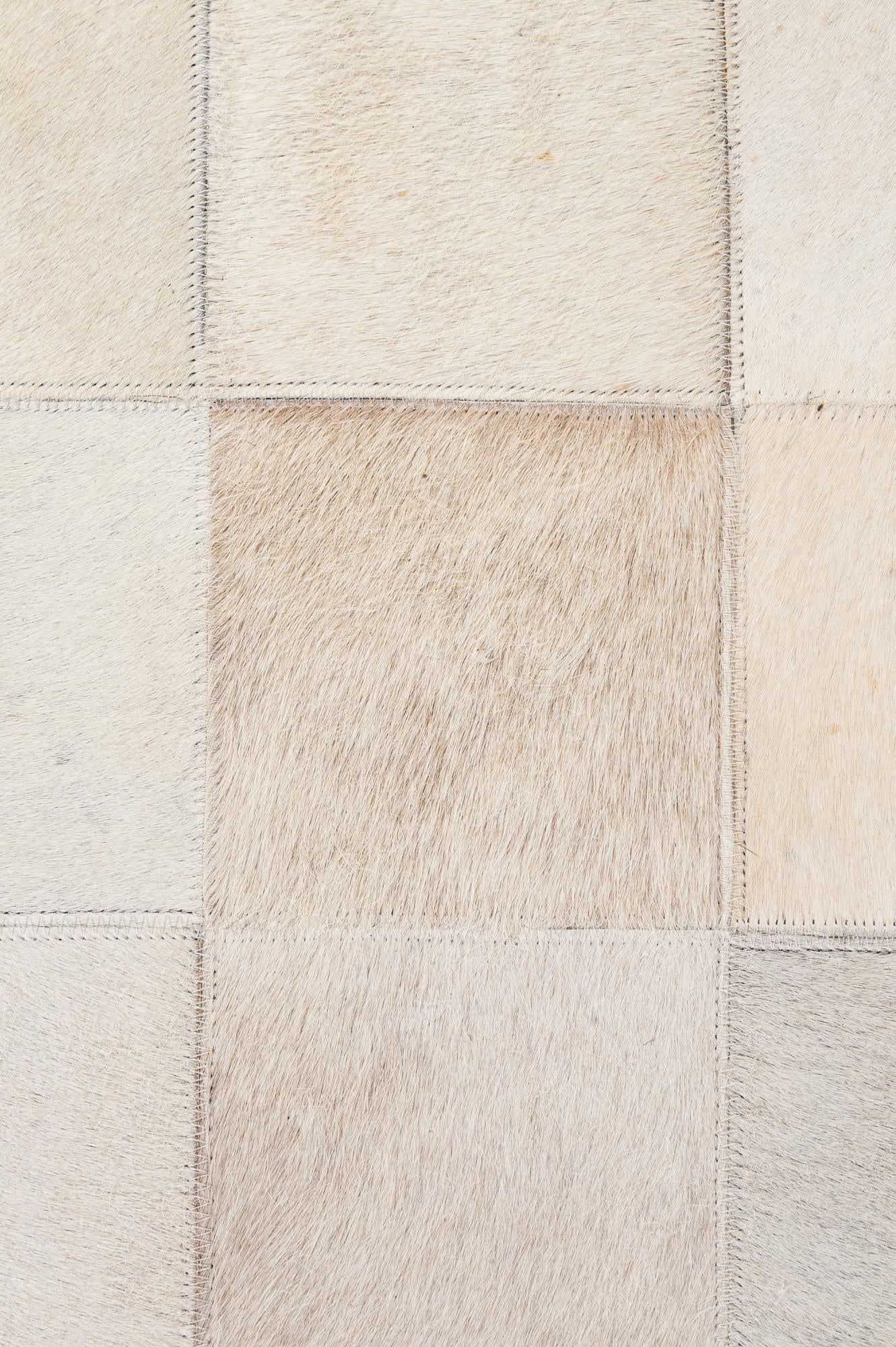 5' 2 x 7' 11 Cowhide - Patchwork Rug