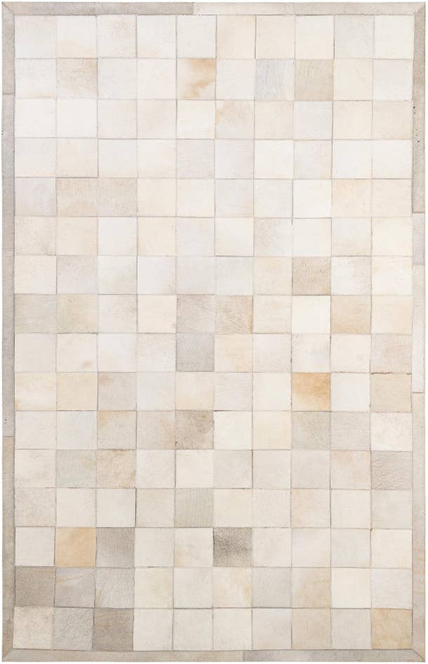 Detail image of 5' 2 x 7' 11 Cowhide - Patchwork Rug