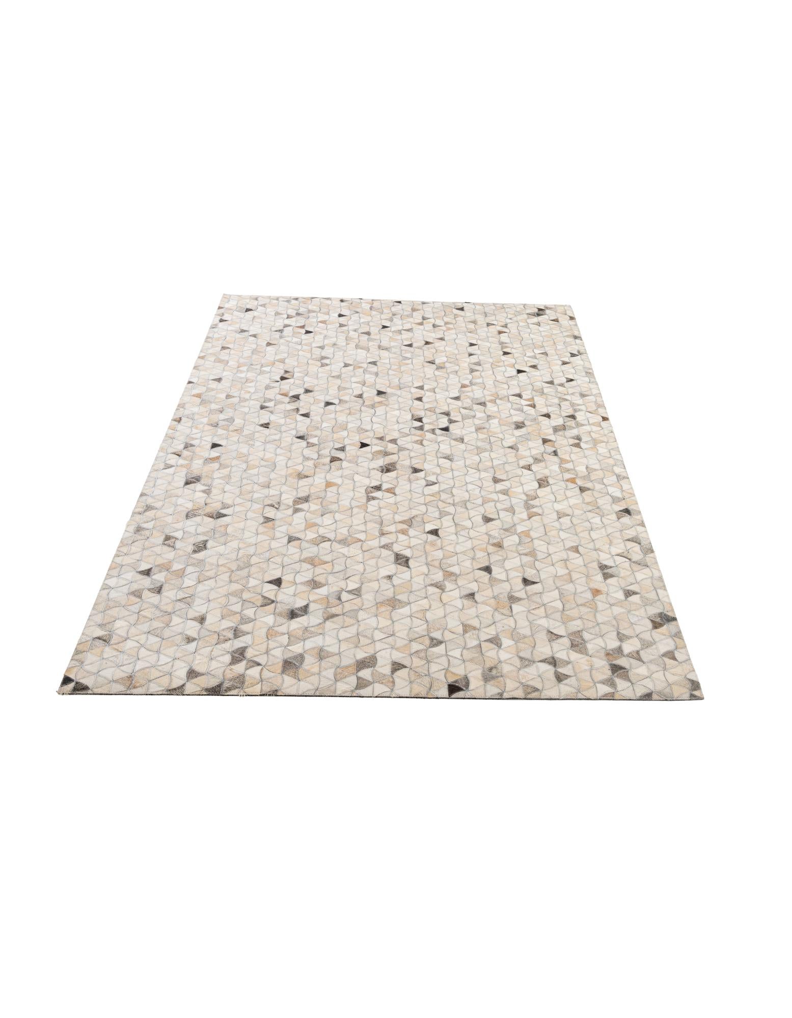 5' x 8' 2 Cowhide - Patchwork Rug