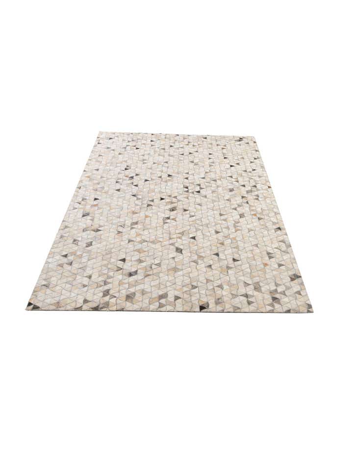 5' x 8' 2 Cowhide - Patchwork Rug