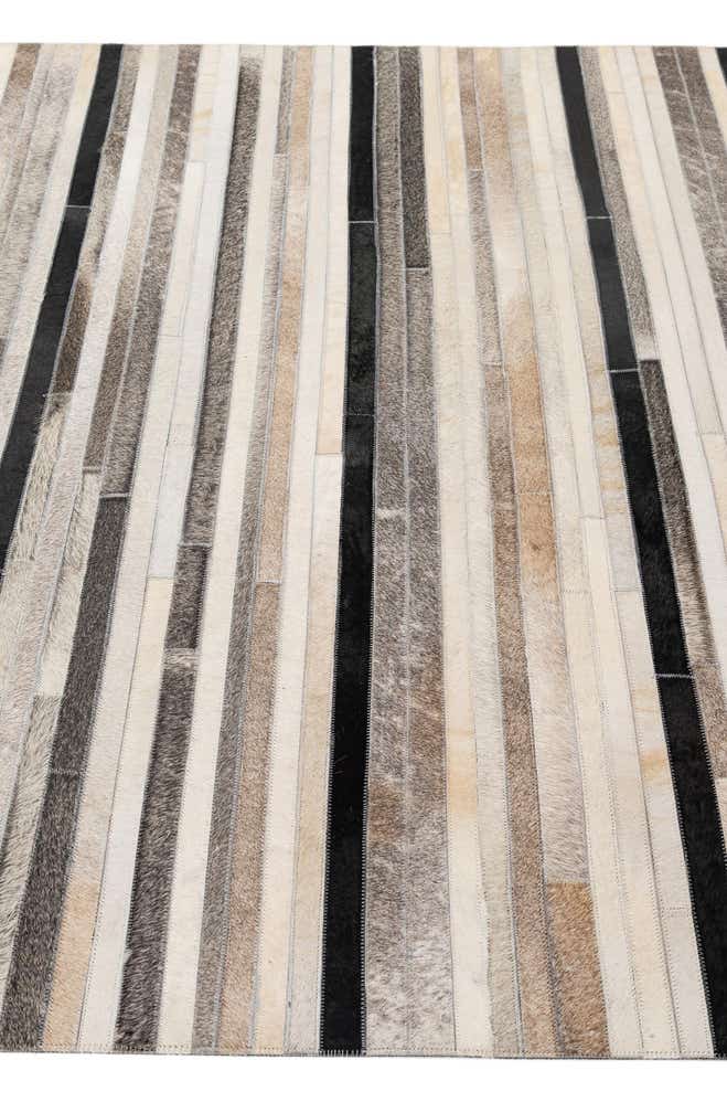 5' 1 x 8' 1 Cowhide - Patchwork Rug