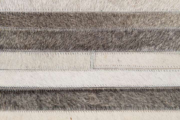 5' 1 x 8' 1 Cowhide - Patchwork Rug