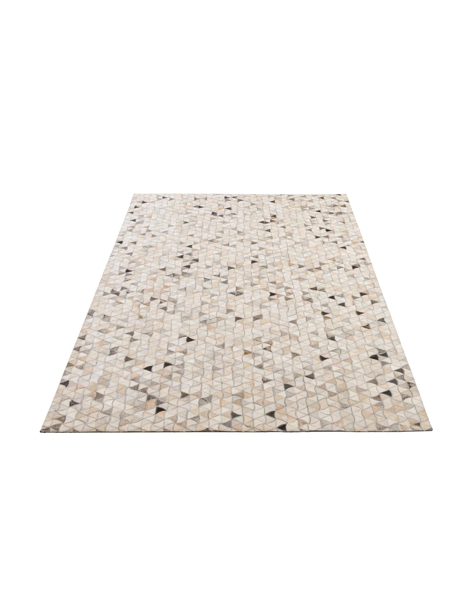 5' x 8' 1 Cowhide - Patchwork Rug