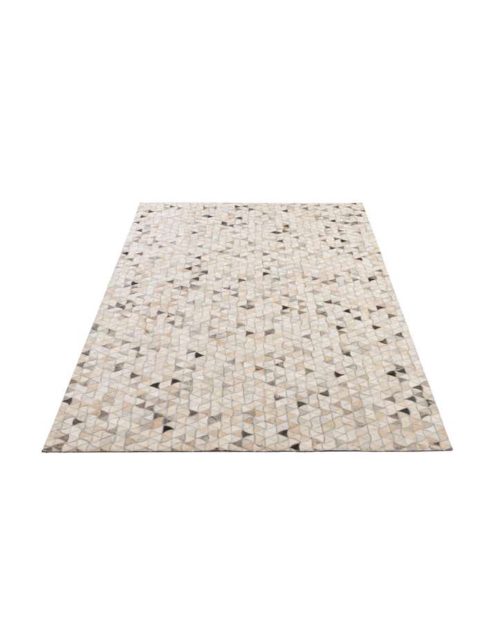 5' x 8' 1 Cowhide - Patchwork Rug