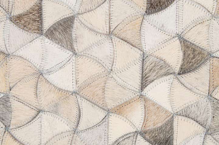 5' x 8' 1 Cowhide - Patchwork Rug