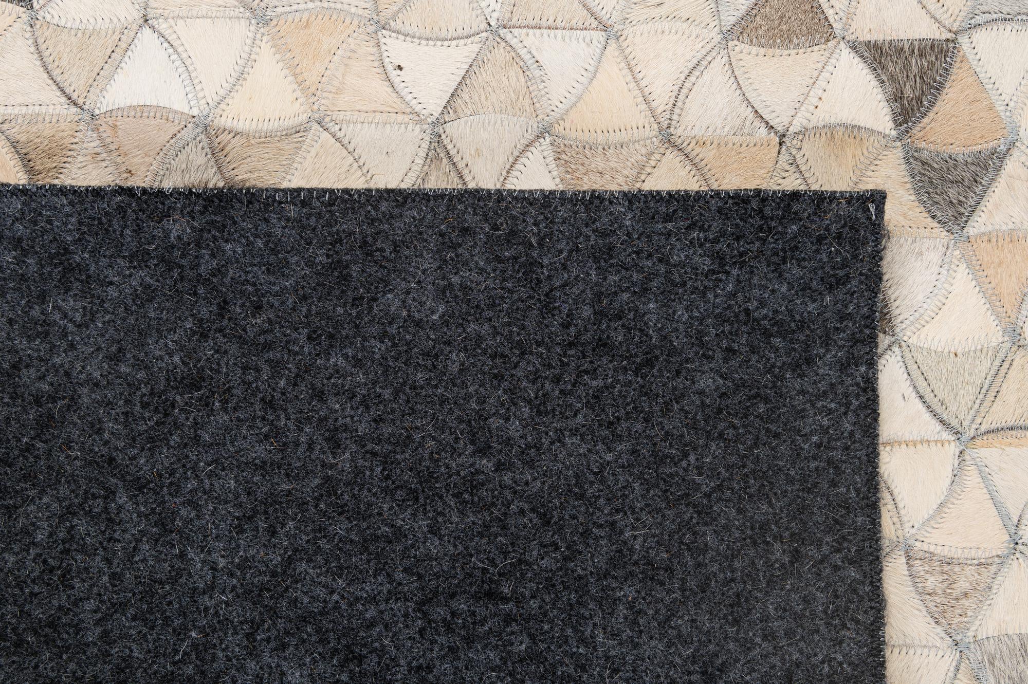 5' x 8' 1 Cowhide - Patchwork Rug
