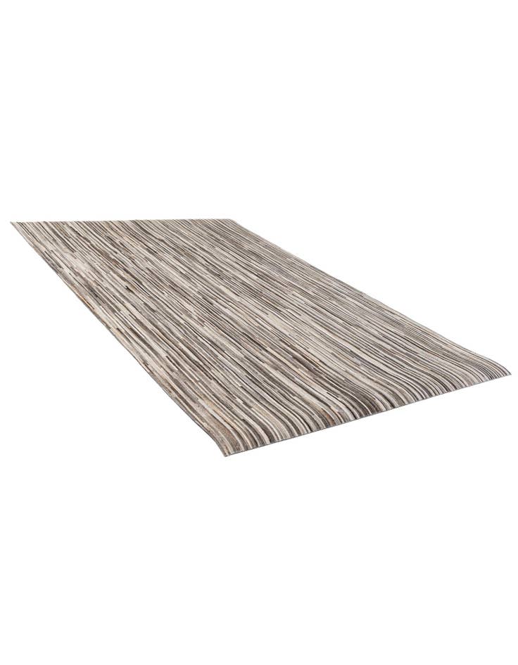 Detail image of 5' 1 x 7' 11 Cowhide - Patchwork Rug