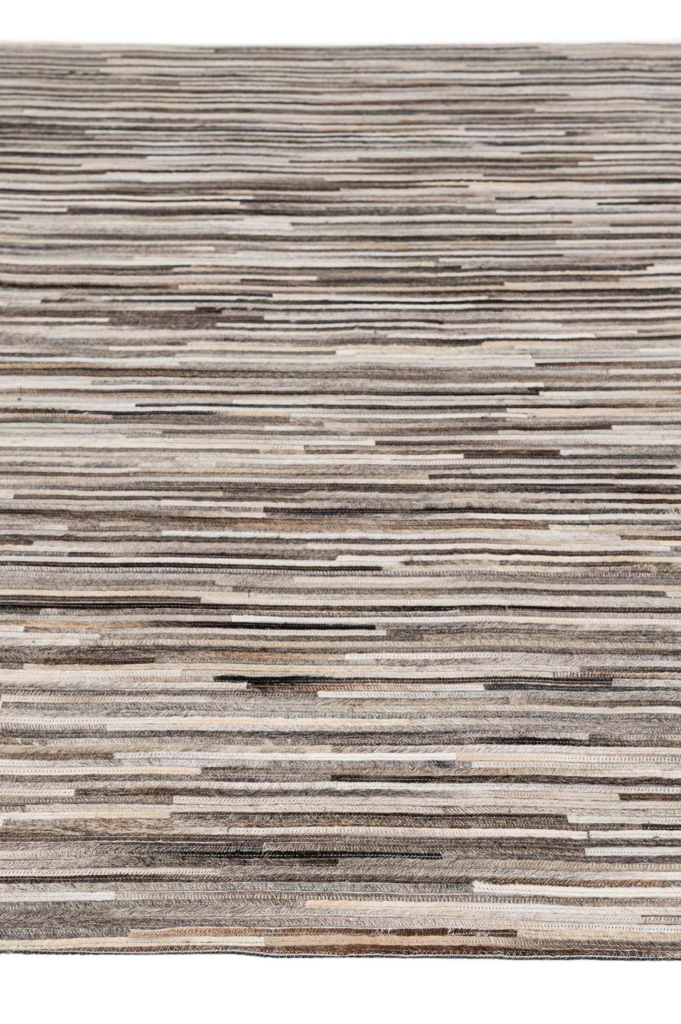 5' 1 x 7' 11 Cowhide - Patchwork Rug