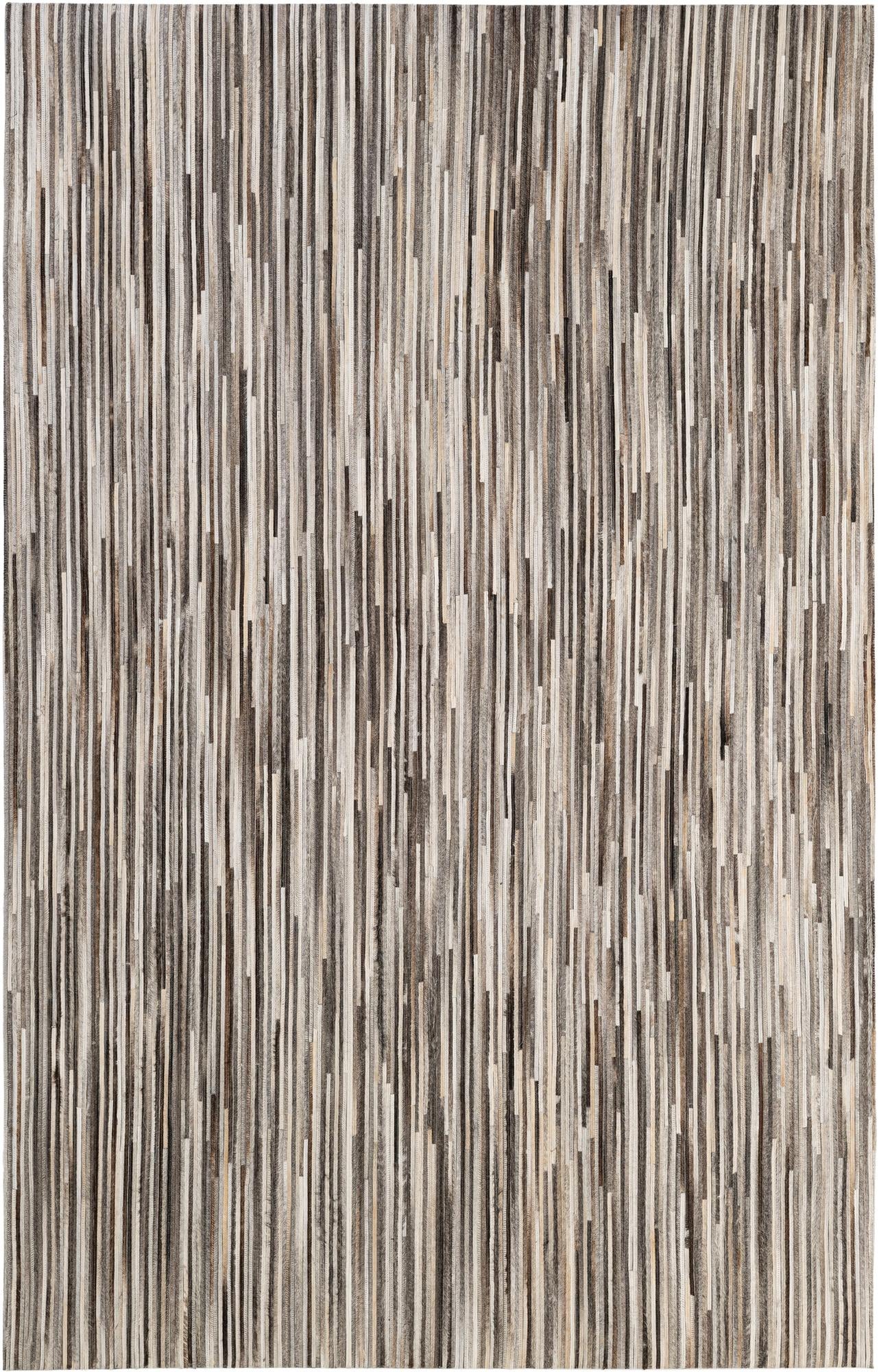 5' 1 x 7' 11 Cowhide - Patchwork Rug