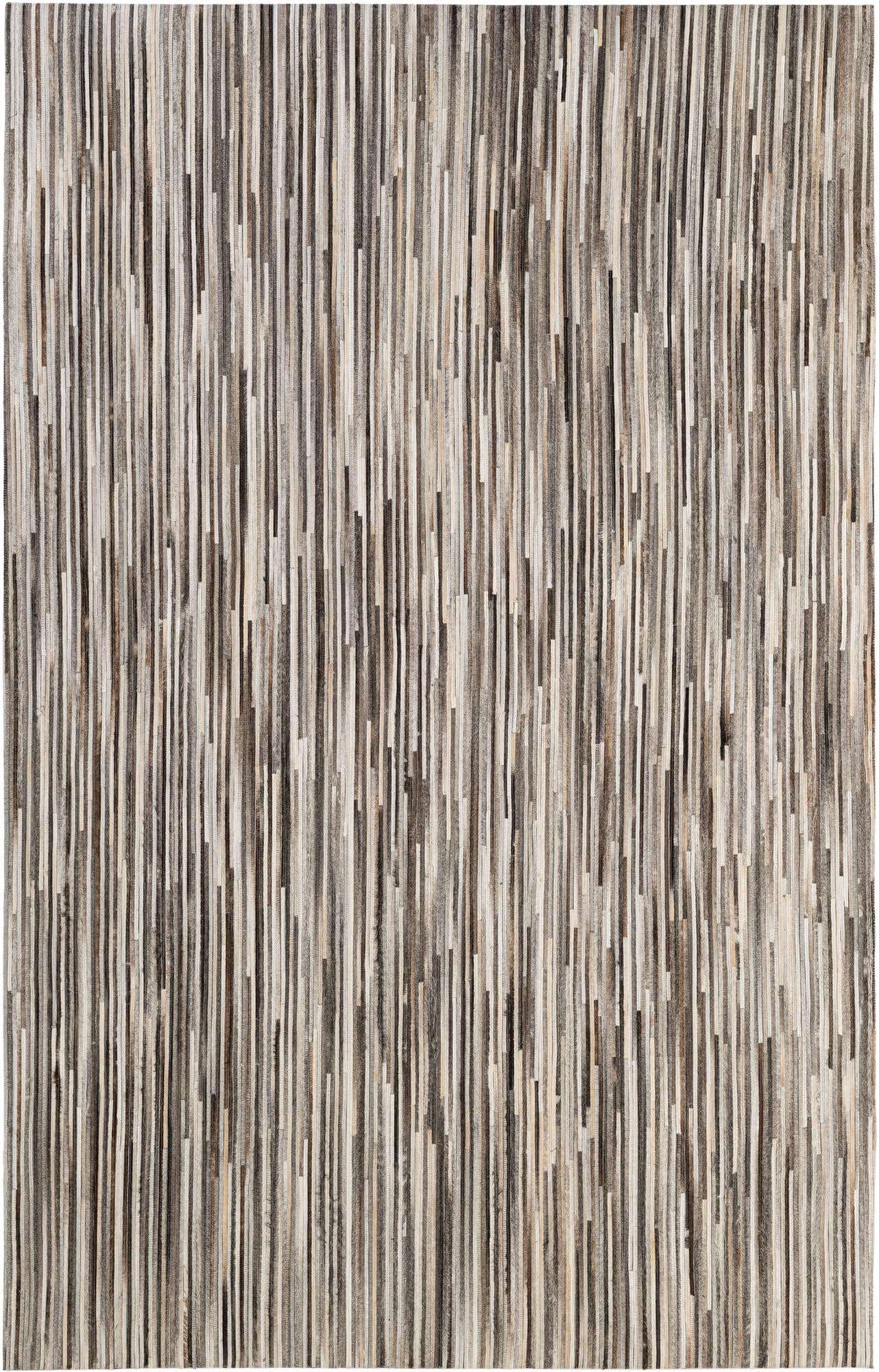 5' 1 x 7' 11 Cowhide - Patchwork Rug