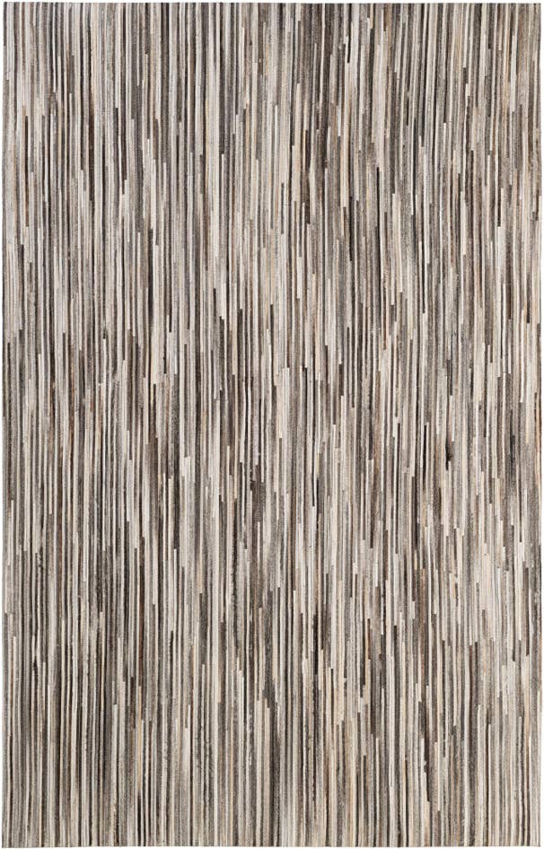 Detail image of 5' 1 x 7' 11 Cowhide - Patchwork Rug