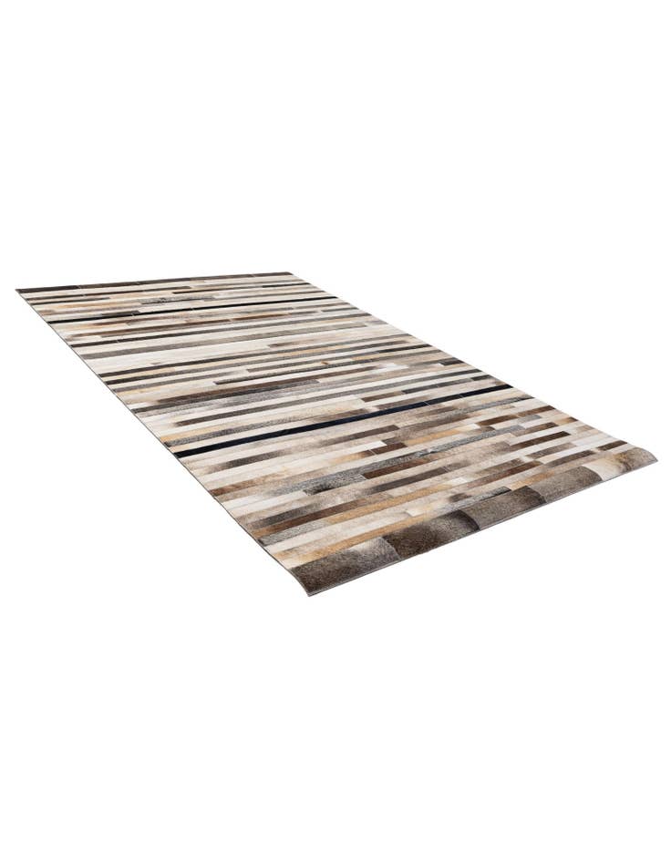 Detail image of 5' x 7' 11 Cowhide - Patchwork Rug