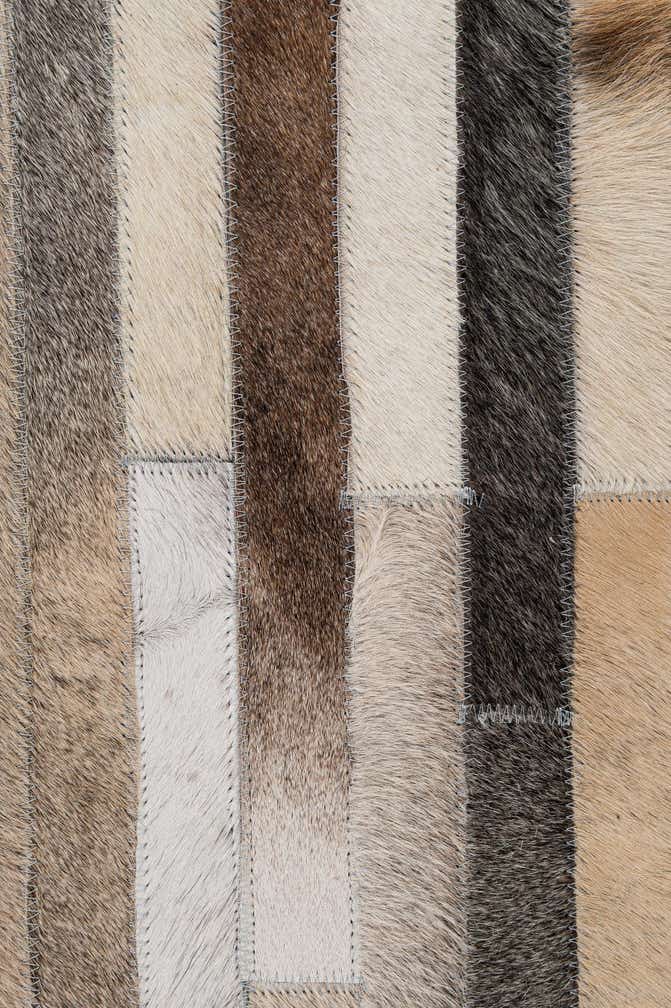 5' x 7' 11 Cowhide - Patchwork Rug
