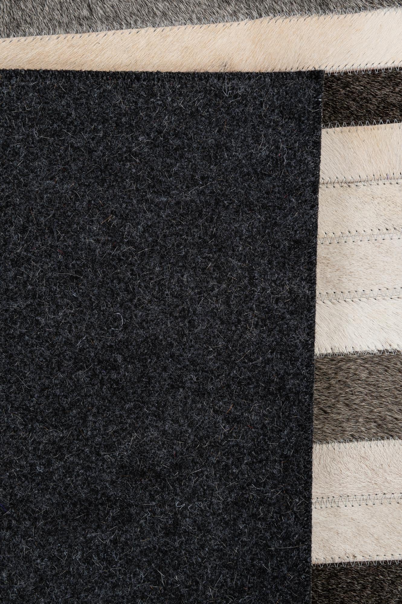 5' x 7' 11 Cowhide - Patchwork Rug