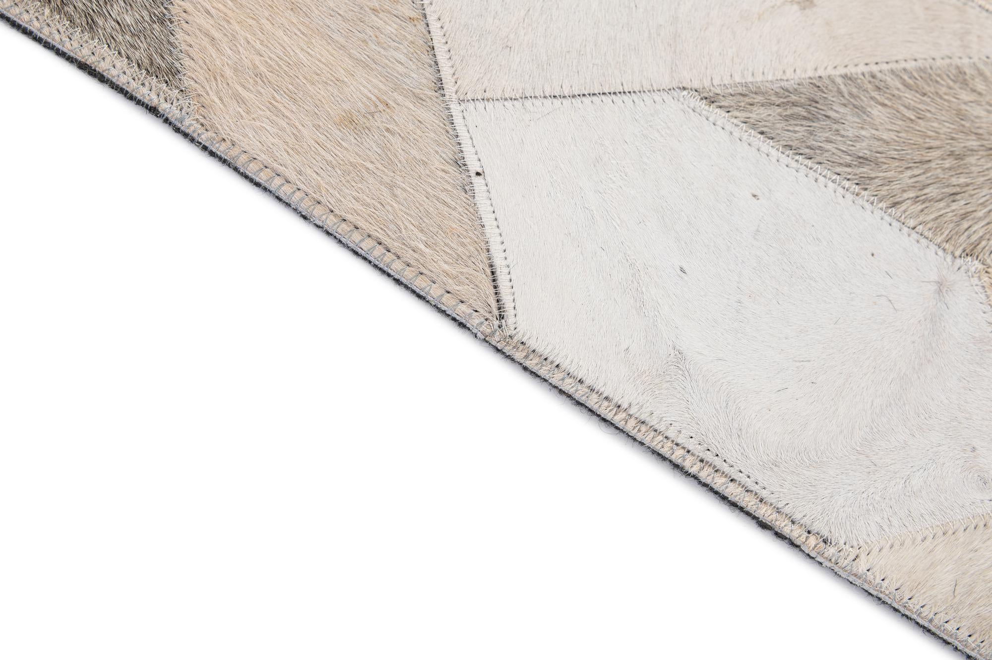 5' 1 x 7' 11 Cowhide - Patchwork Rug