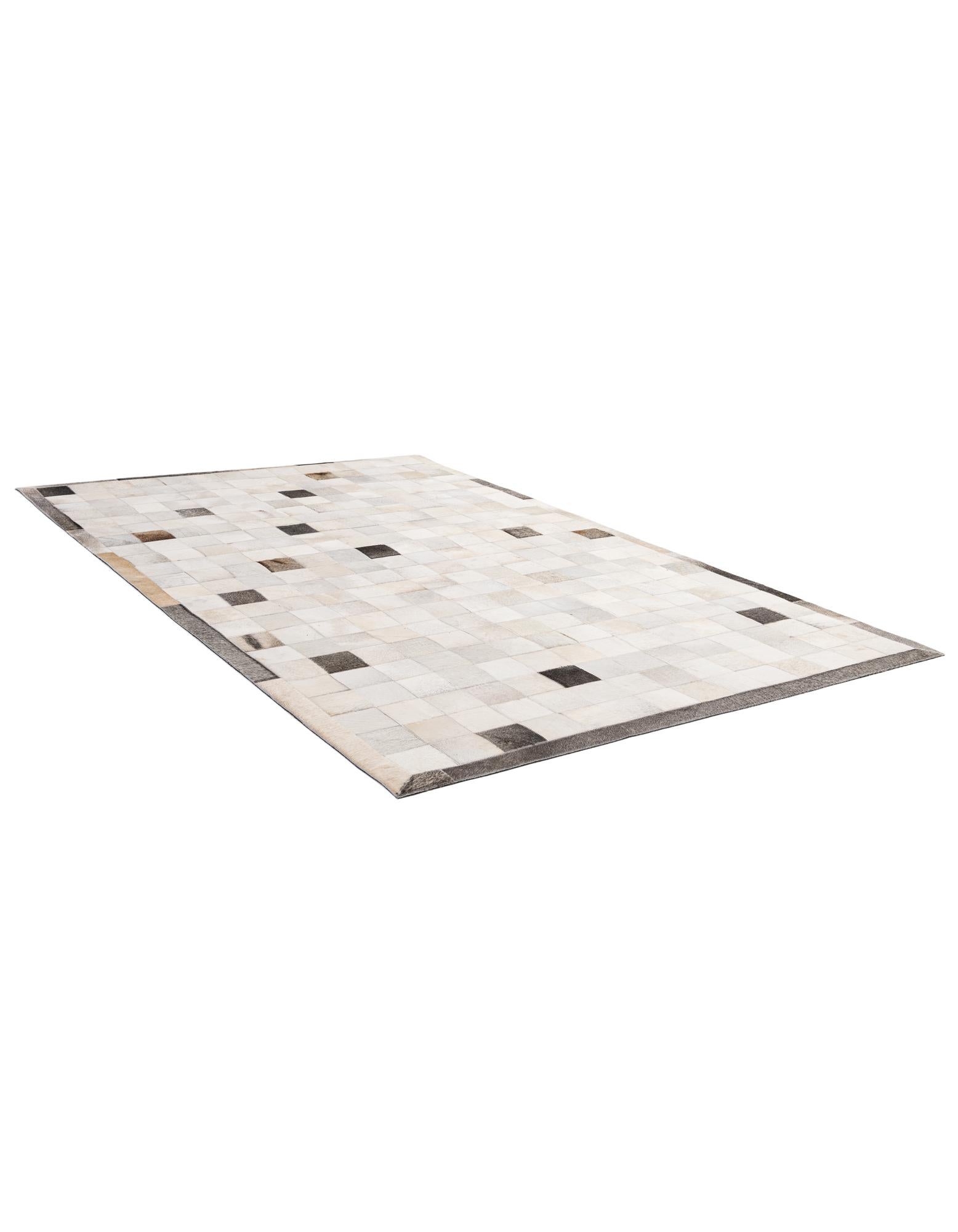 5' x 7' 10 Cowhide - Patchwork Rug