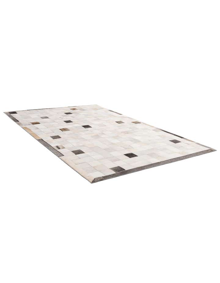 5' x 7' 10 Cowhide - Patchwork Rug