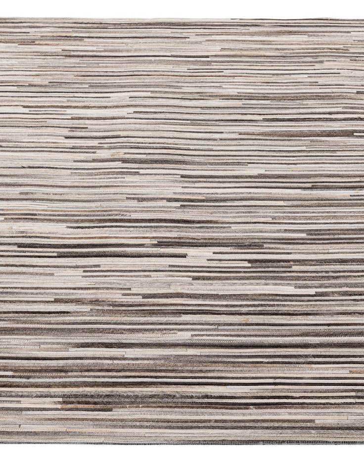 Detail image of 5' 2 x 8' Cowhide - Patchwork Rug