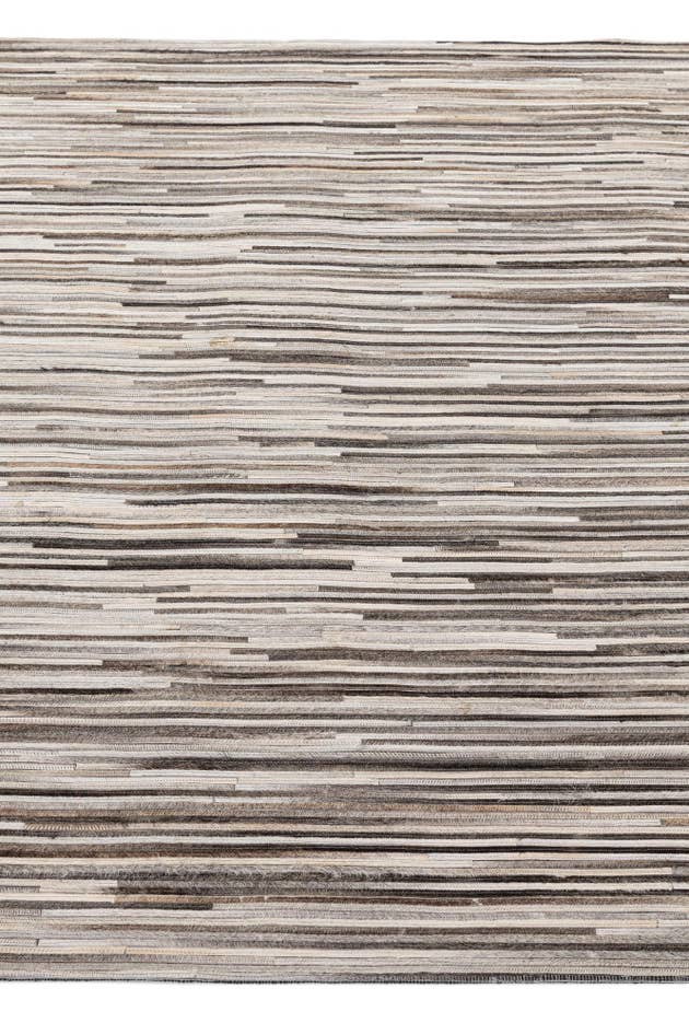 Detail image of 5' 2 x 8' Cowhide - Patchwork Rug