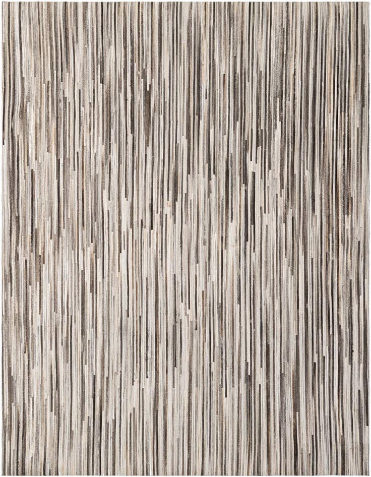 Detail image of 5' 2 x 8' Cowhide - Patchwork Rug
