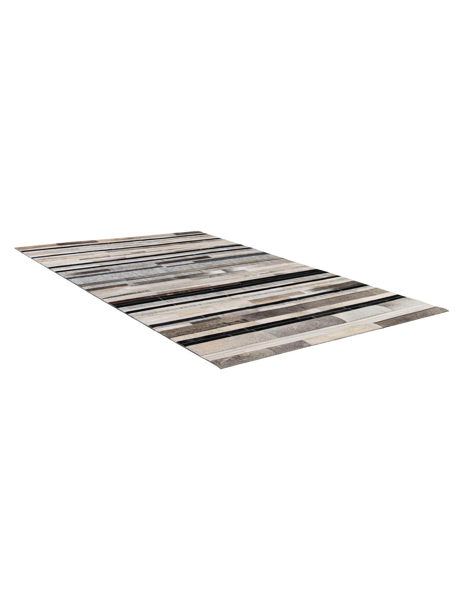 5' 1 x 8' 1 Cowhide - Patchwork Rug