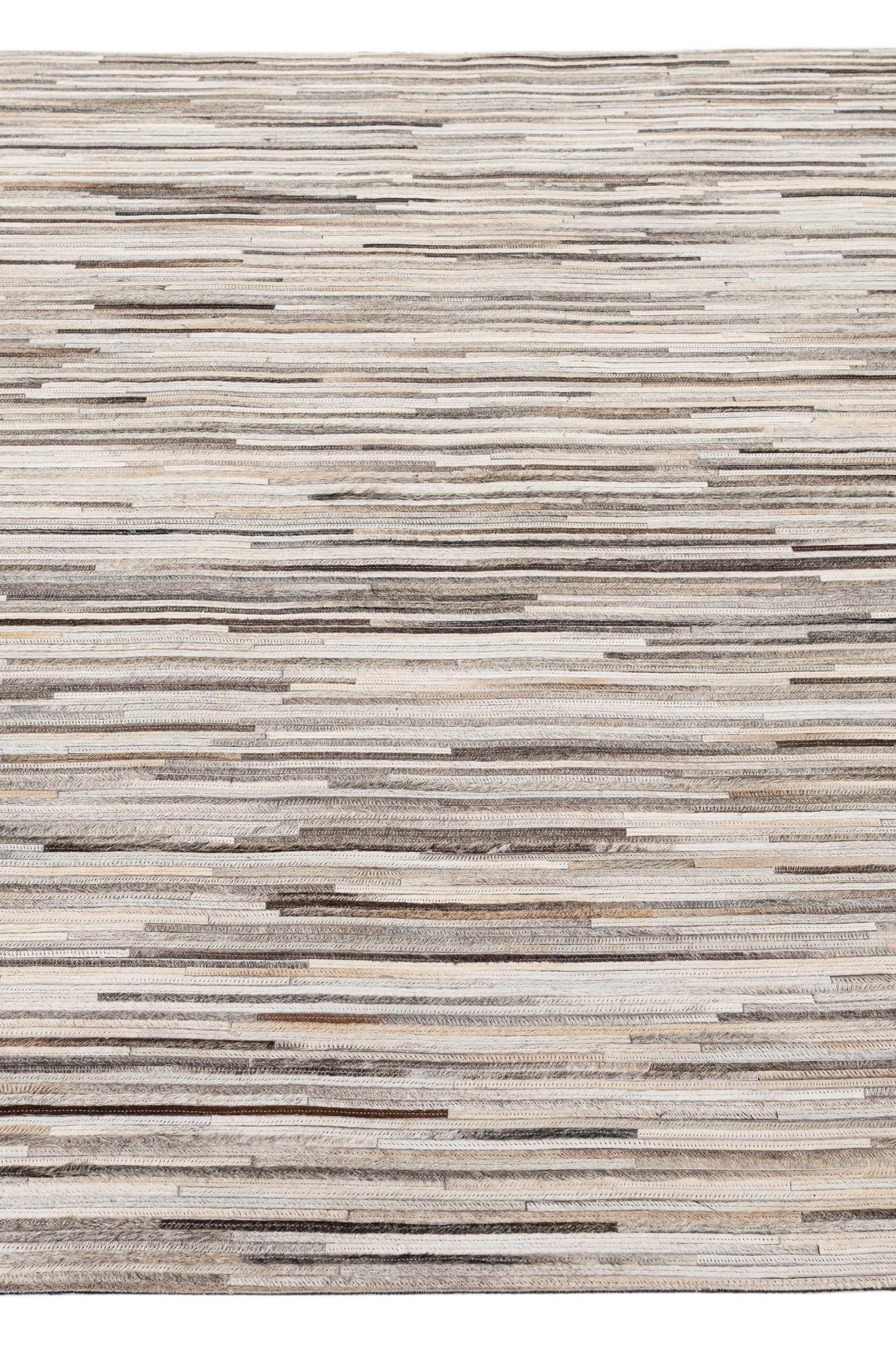 5' 1 x 8' 1 Cowhide - Patchwork Rug