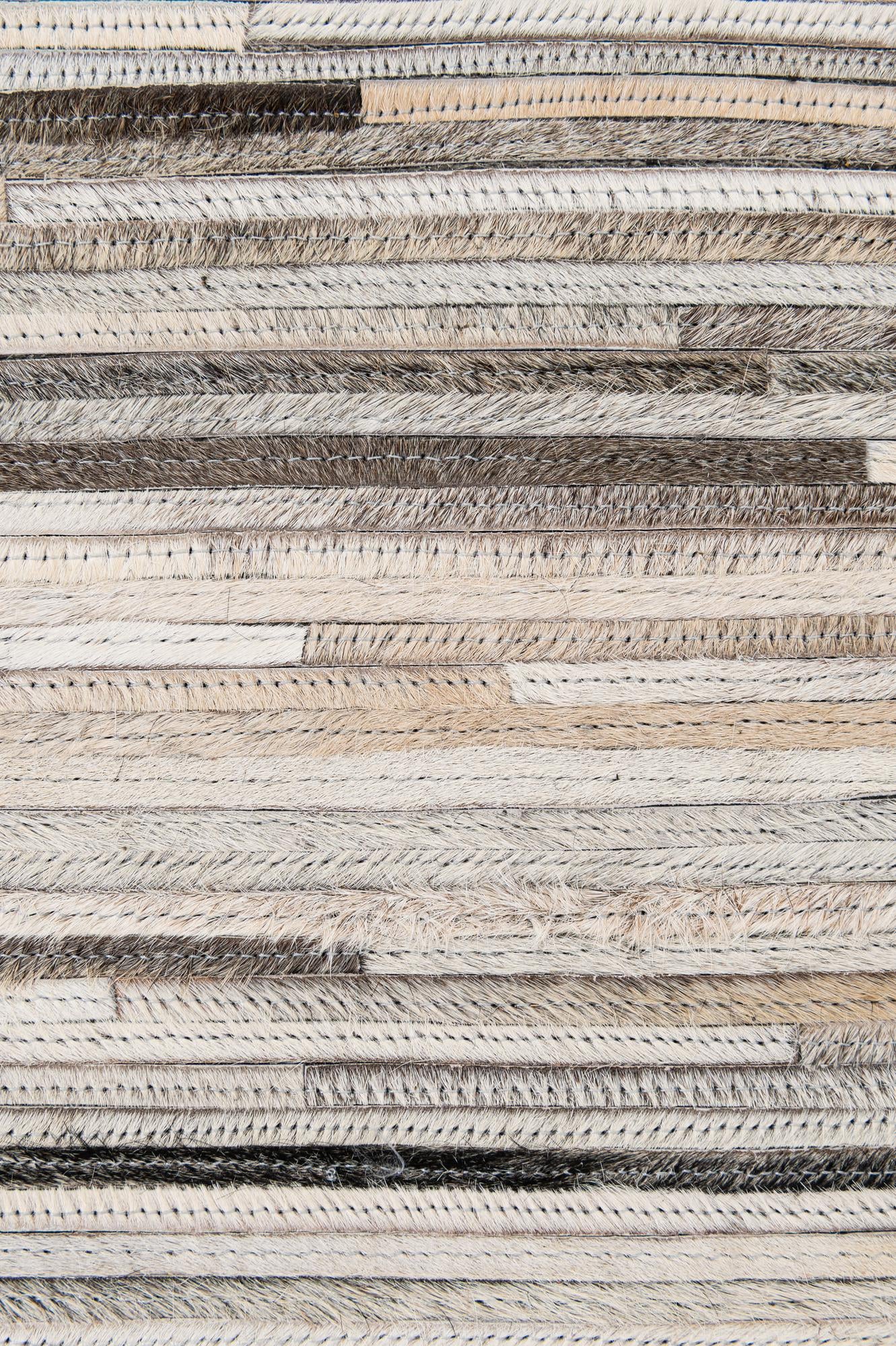 5' 1 x 8' 1 Cowhide - Patchwork Rug