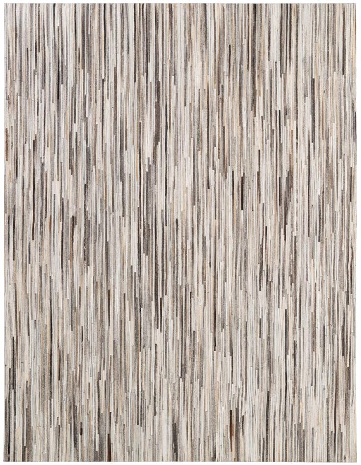 Detail image of 5' 1 x 8' 1 Cowhide - Patchwork Rug