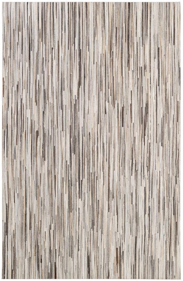 Detail image of 5' 1 x 8' 1 Cowhide - Patchwork Rug