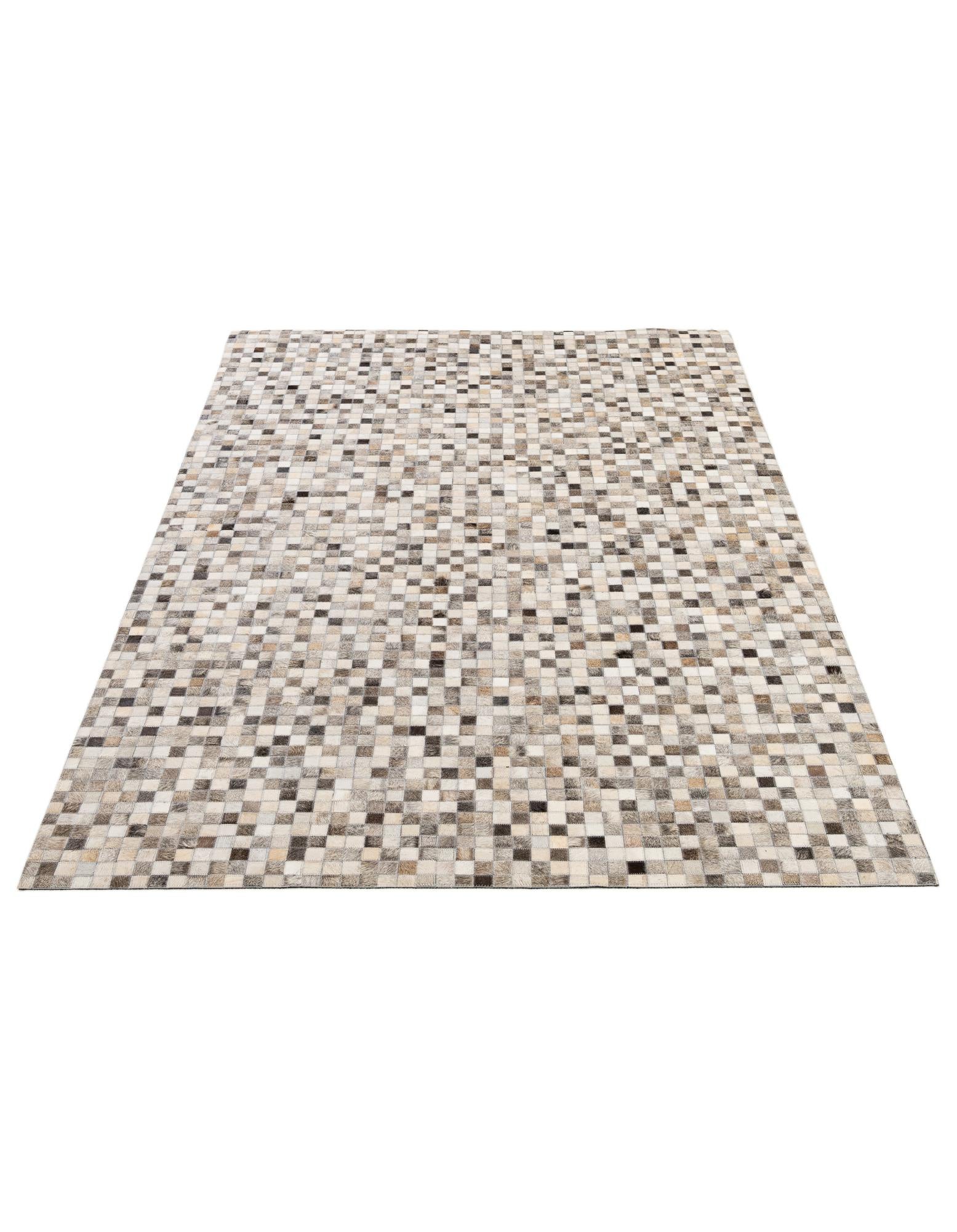 5' 1 x 8' Cowhide - Patchwork Rug