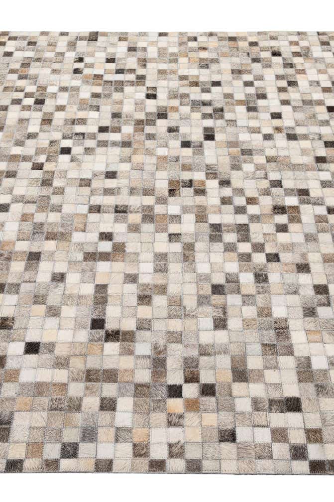 5' 1 x 8' Cowhide - Patchwork Rug