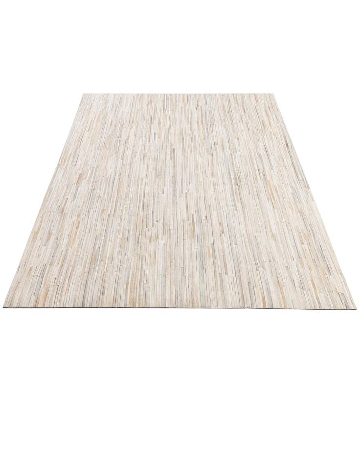 Detail image of 5' 1 x 8' Cowhide - Patchwork Rug