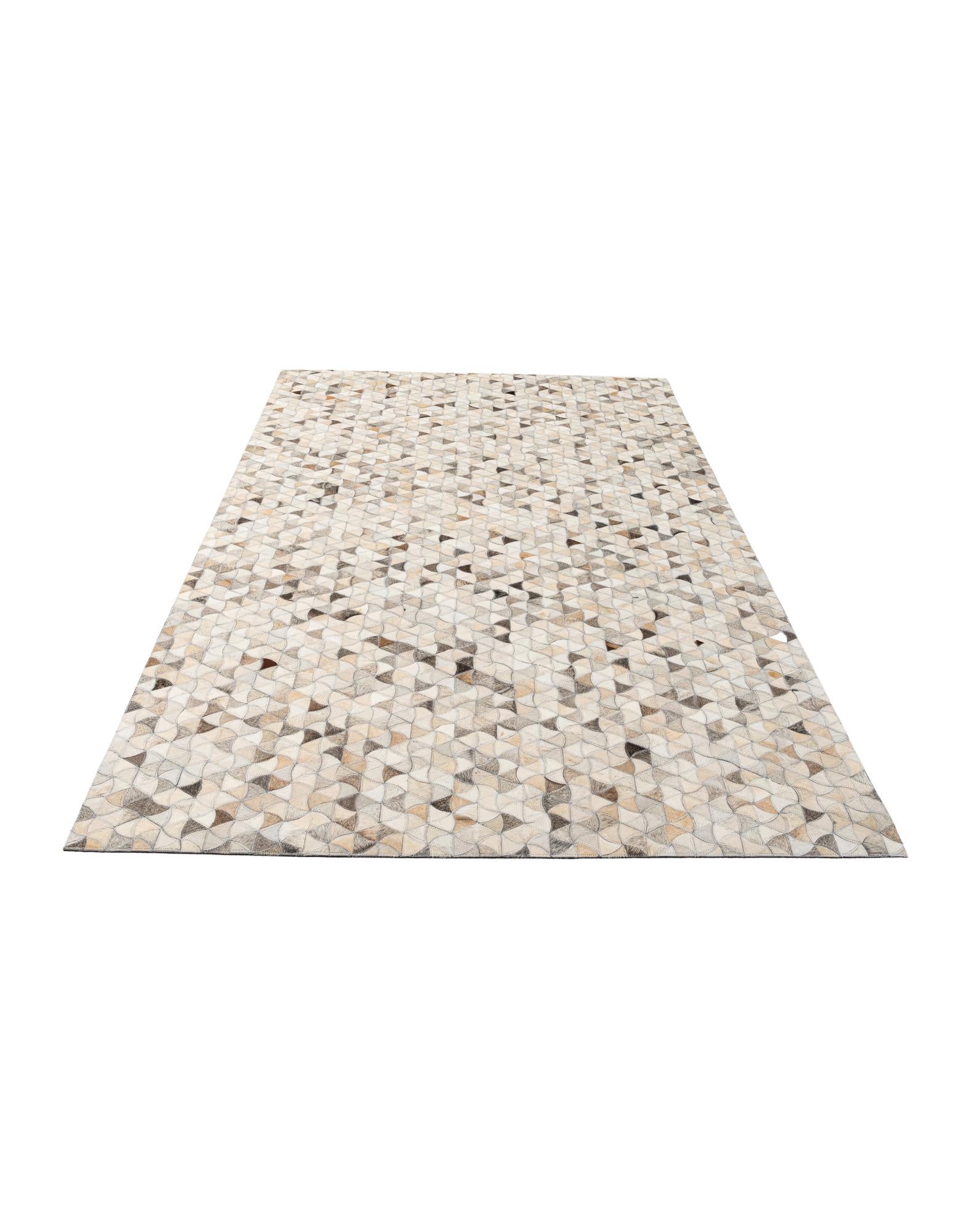 4' 11 x 7' 11 Cowhide - Patchwork Rug